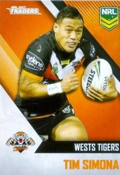 2017 ESP Traders #157 Tim Simona Front